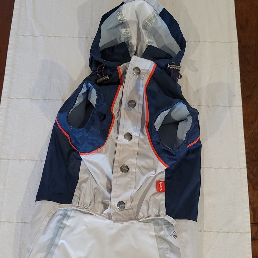 ❤️ Host Pick ❤️ Lightweight Dog Hooded Rain Jacket M - Picture 11 of 16